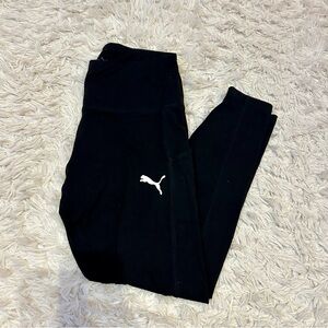 Puma Black High-Waisted Pocket Leggings